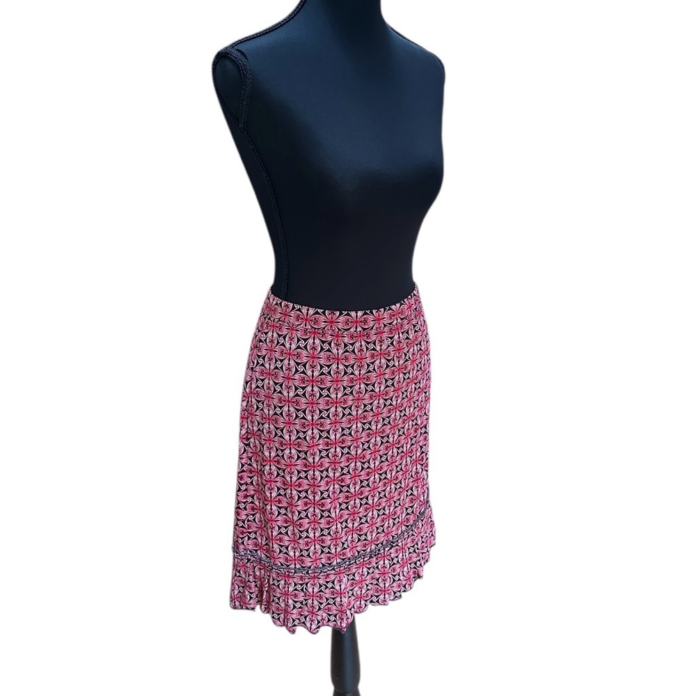 Max Studio Ruffled Hem Skirt EUC Size L